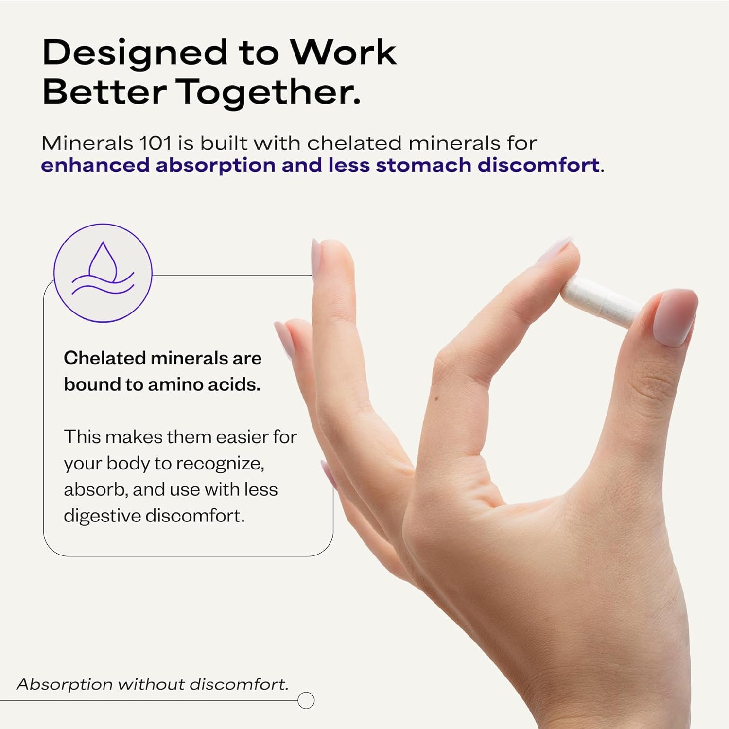 Unlock Your Health with Minerals 101 by Dave Asprey | Essential Daily Mineral Support | Complete Trace Mineral Supplement with Calcium, Magnesium Malate, Chromium, Zinc, Copper, Potassium | 30-Day Supply