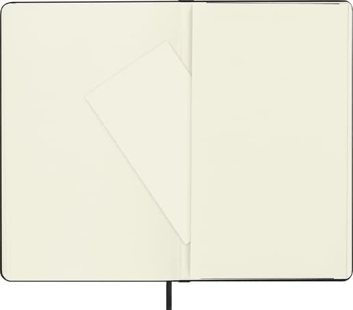 Premium Large Dotted Classic Notebook - Black Hard Cover (5 x 8.25)