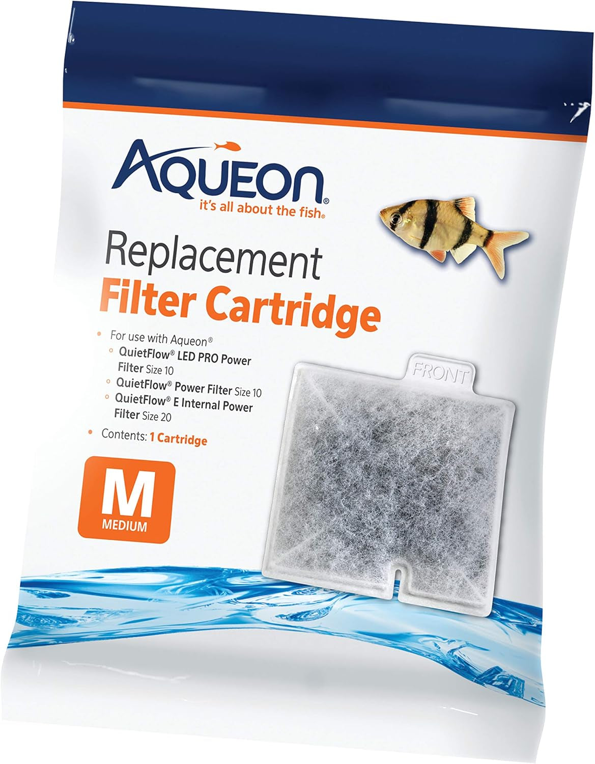 Premium Replacement Filter Cartridges - Medium Size, 1 Pack