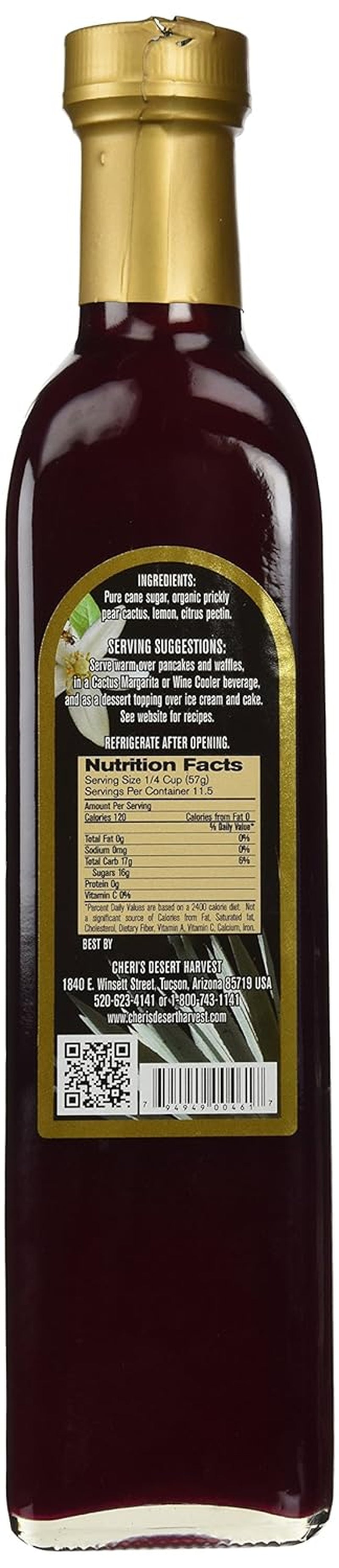 Giant 23 Oz Prickly Pear Syrup - All-Natural Cactus Juice from the Southwest
