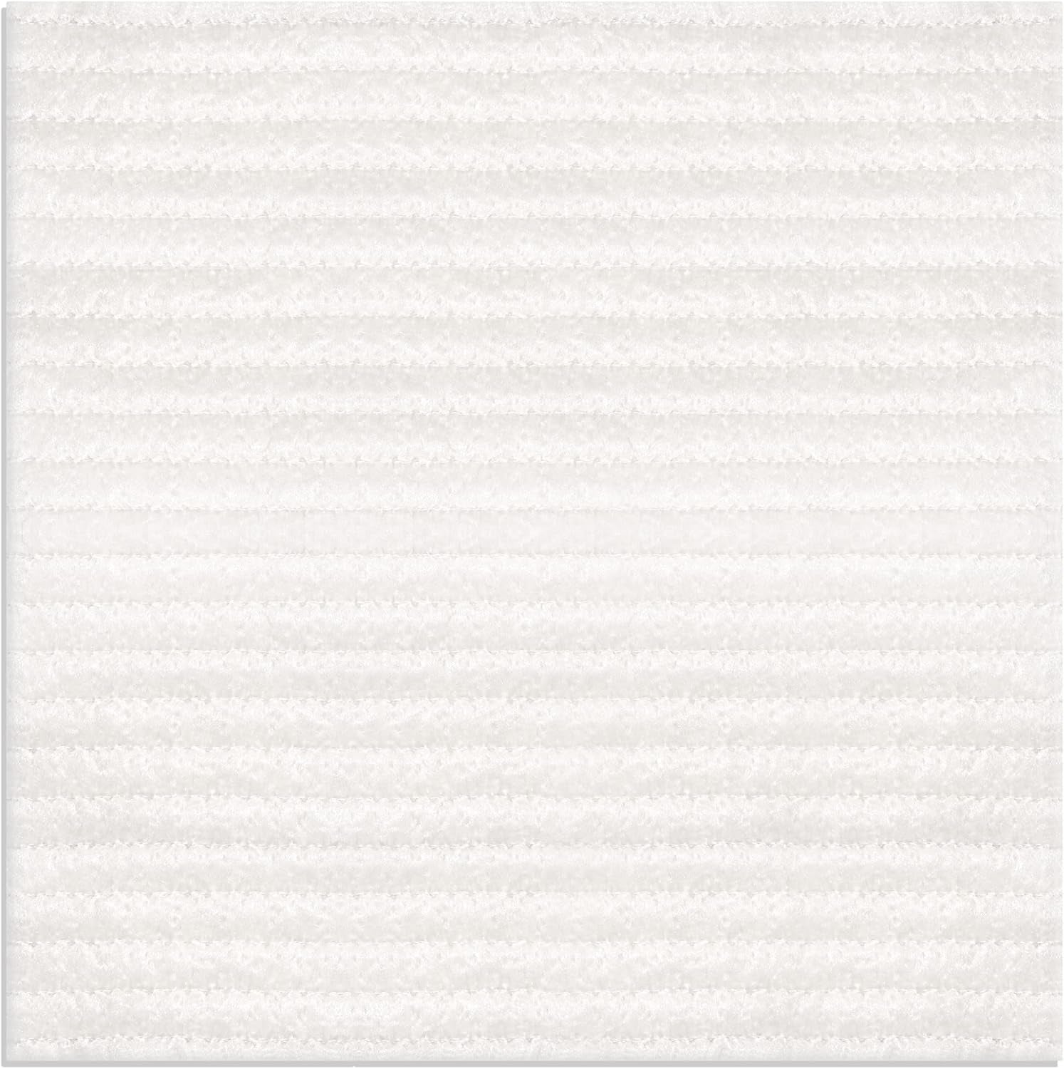 Extra Large 6"X6" Hydrofiber Absorbent Dressings - 5 Count Box for Effective Wound Care