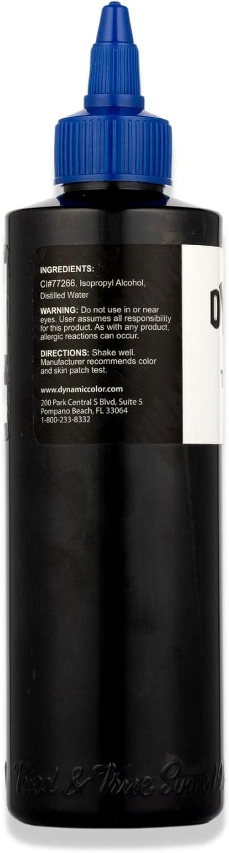 Premium 8Oz Triple Black Ink Bottle | Sterilized, Lot-Numbered & Artist-Approved for Ultimate Traceability