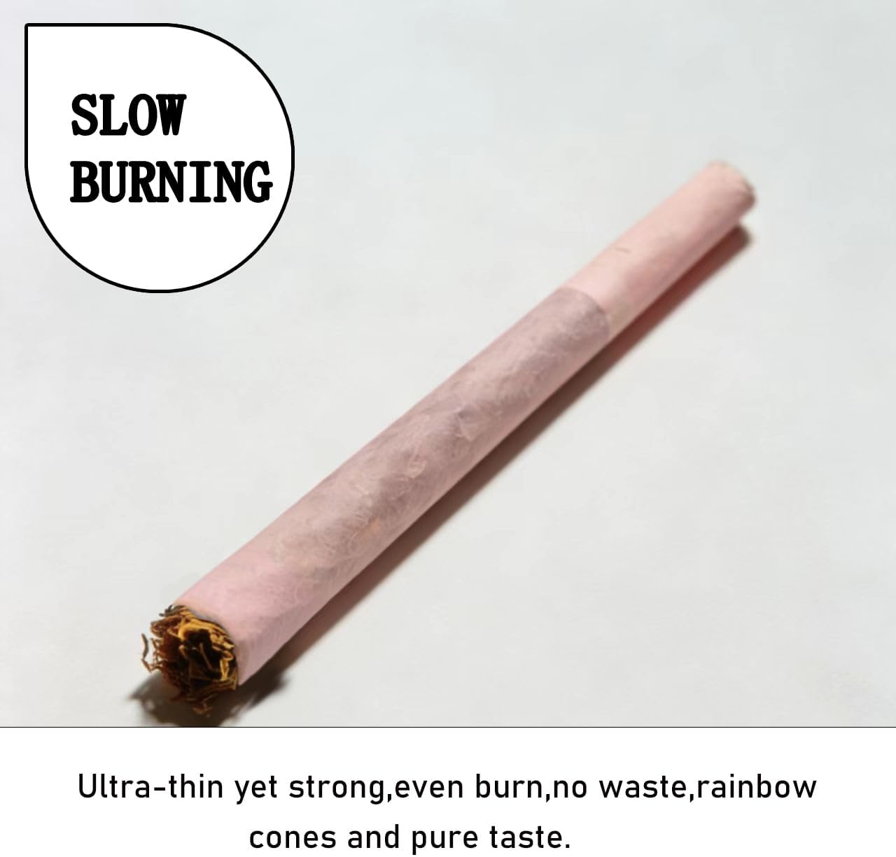 Premium 100 Pack Pink King Size Pre Rolled Cones - 108mm with Loader & Packing Sticks