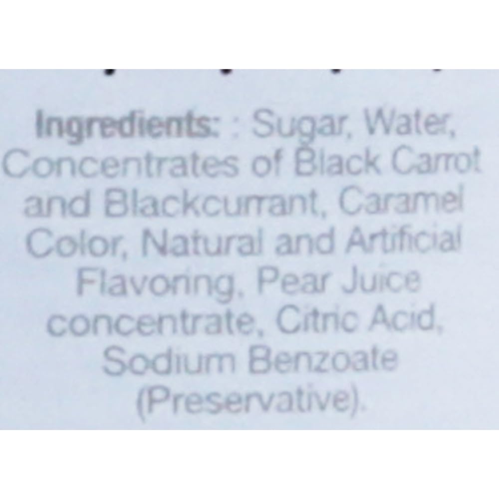 Delicious Fruit Syrup Concentrate - Perfect for Drinks & Tea, 25 Fl. Oz