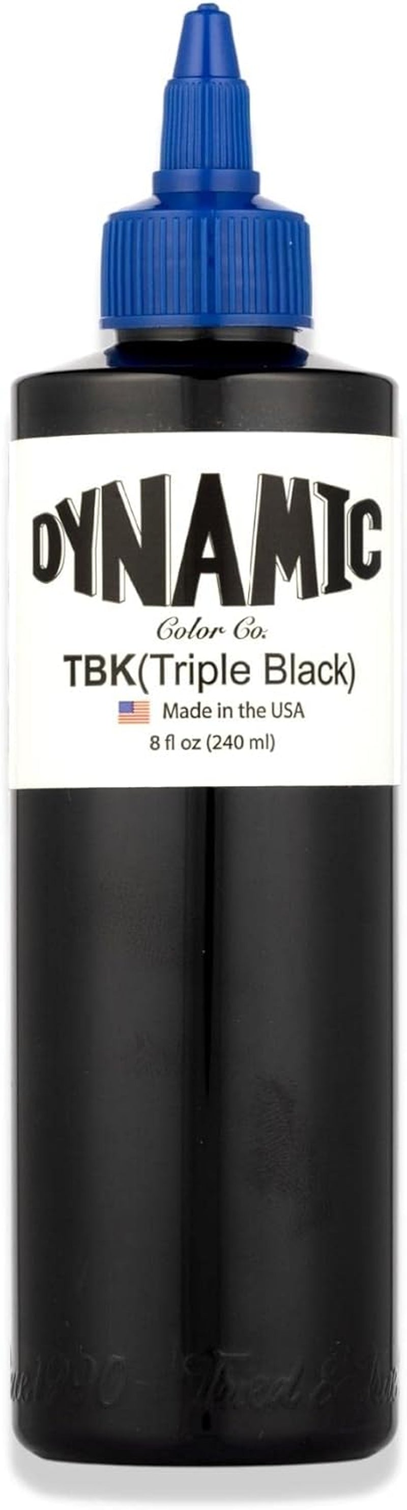 Premium 8Oz Triple Black Ink Bottle | Sterilized, Lot-Numbered & Artist-Approved for Ultimate Traceability