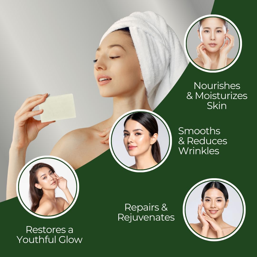Tea Tree Soap Bar – Natural Blemish Remedy for Face & Body – Deep Cleansing & Hydrating Formula for Fresh, Calm Skin
