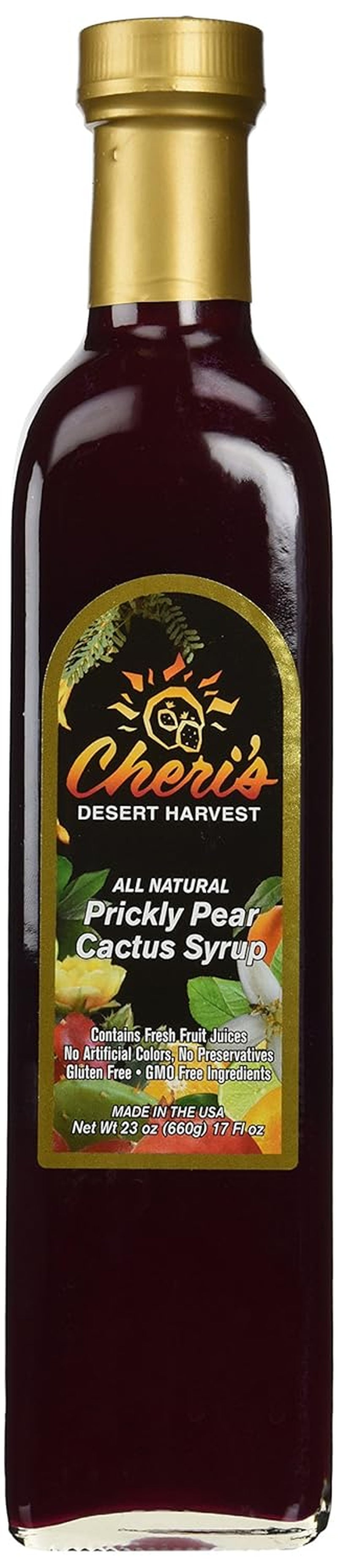 Giant 23 Oz Prickly Pear Syrup - All-Natural Cactus Juice from the Southwest