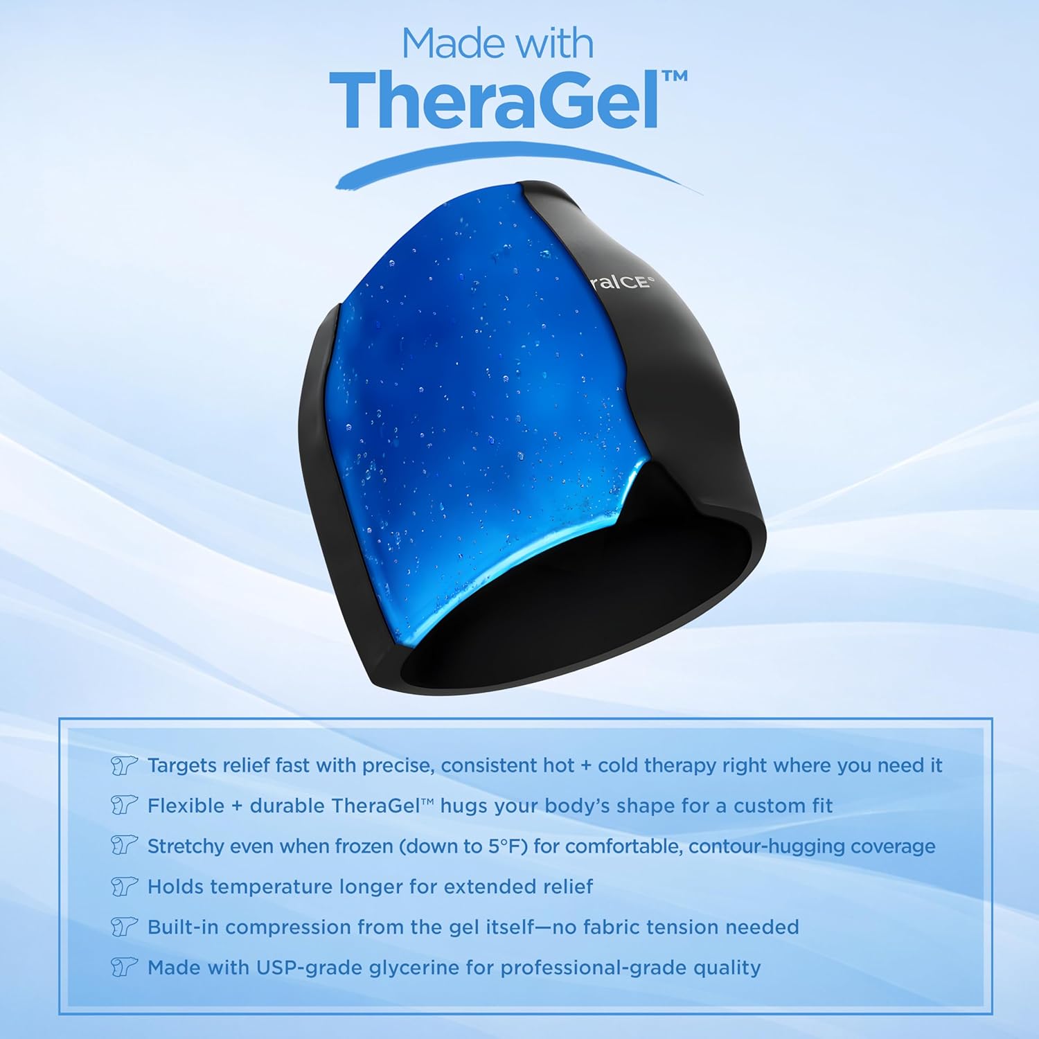 Migraine Relief Cap - Soothing Ice Pack Mask for Headaches, Sinus Tension, and Puffy Eyes | Perfect Gift for Mom!