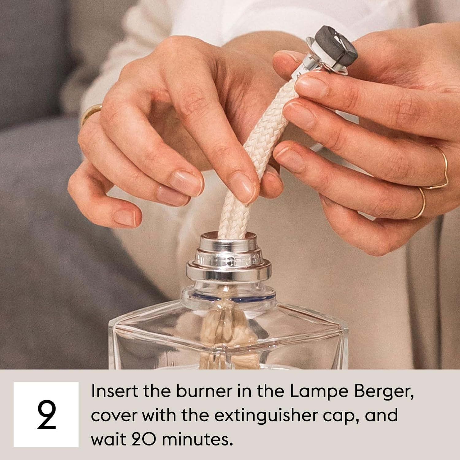 Amber Powder Lampe Berger Refill - 500ml 2-in-1 Odor Neutralizer & Fragrance Diffuser - Exquisite Rose, Cinnamon, Pepper & Amber Scents - Made in France