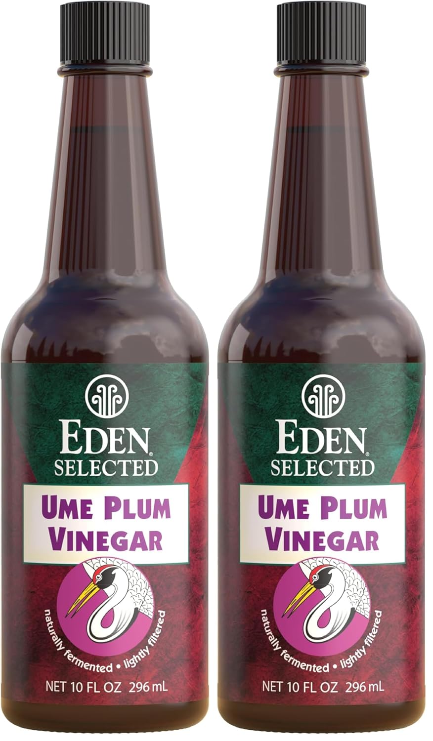 Authentic Japanese Ume Plum Vinegar - 10 Fl Oz, Traditionally Crafted for Flavor and Wellness