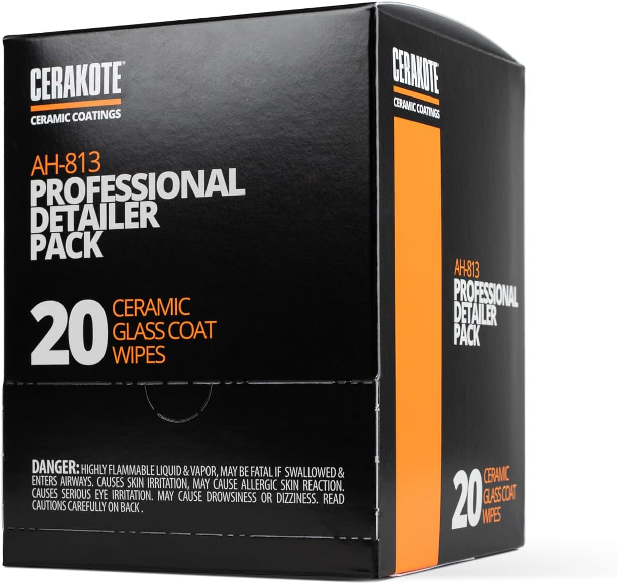 Ceramic Glass Coat Protectant - Ultimate Hydrophobic Rain Repellent for Long-Lasting Automotive Shine, Quick & Easy Application