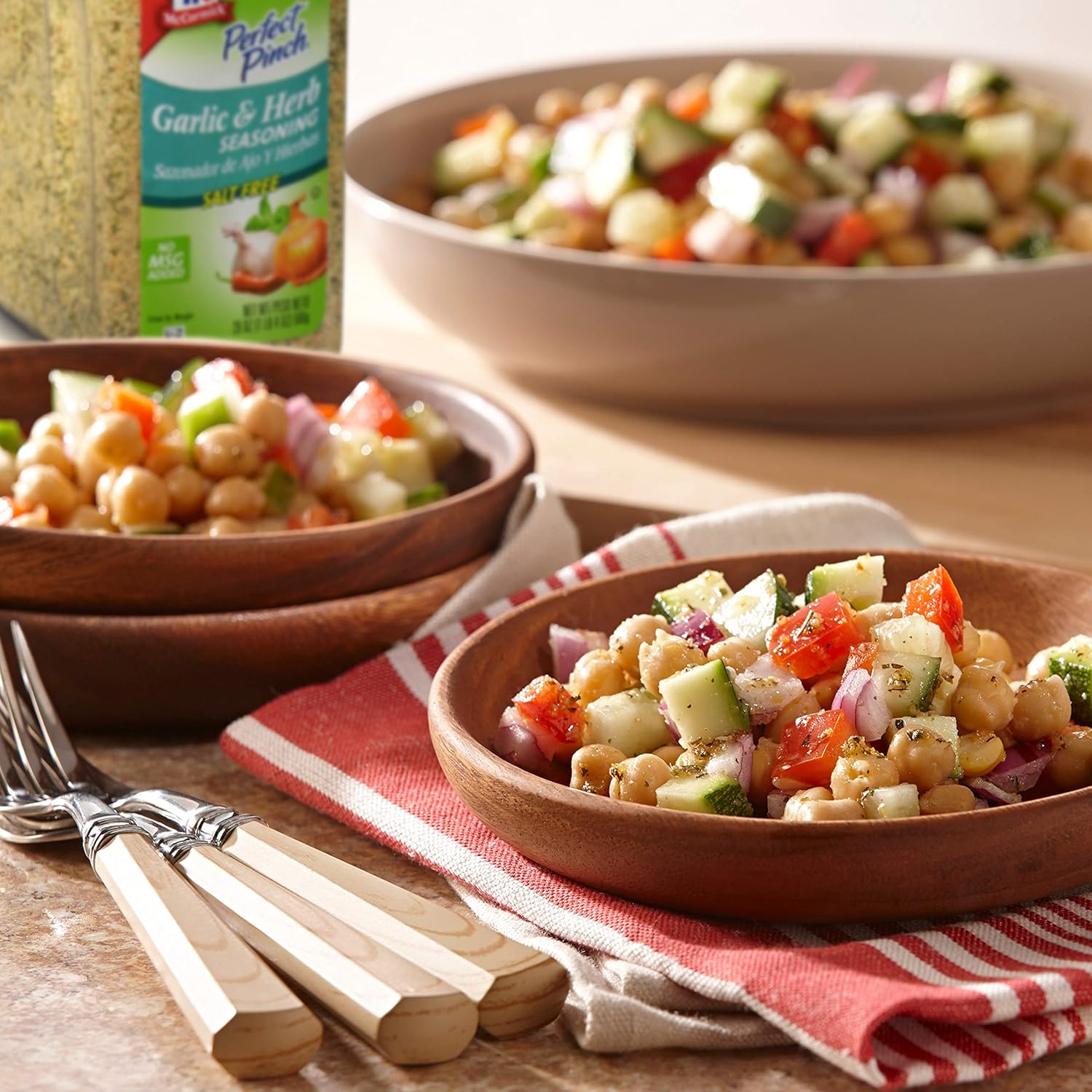Perfect Pinch Garlic & Herb Seasoning - 19 Oz for Zesty Flavor in Chicken, Pasta, Salads & More!