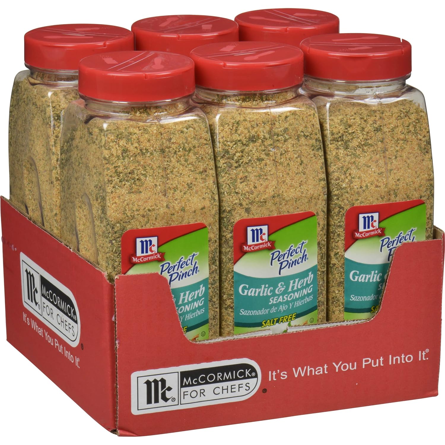 Perfect Pinch Garlic & Herb Seasoning - 19 Oz for Zesty Flavor in Chicken, Pasta, Salads & More!