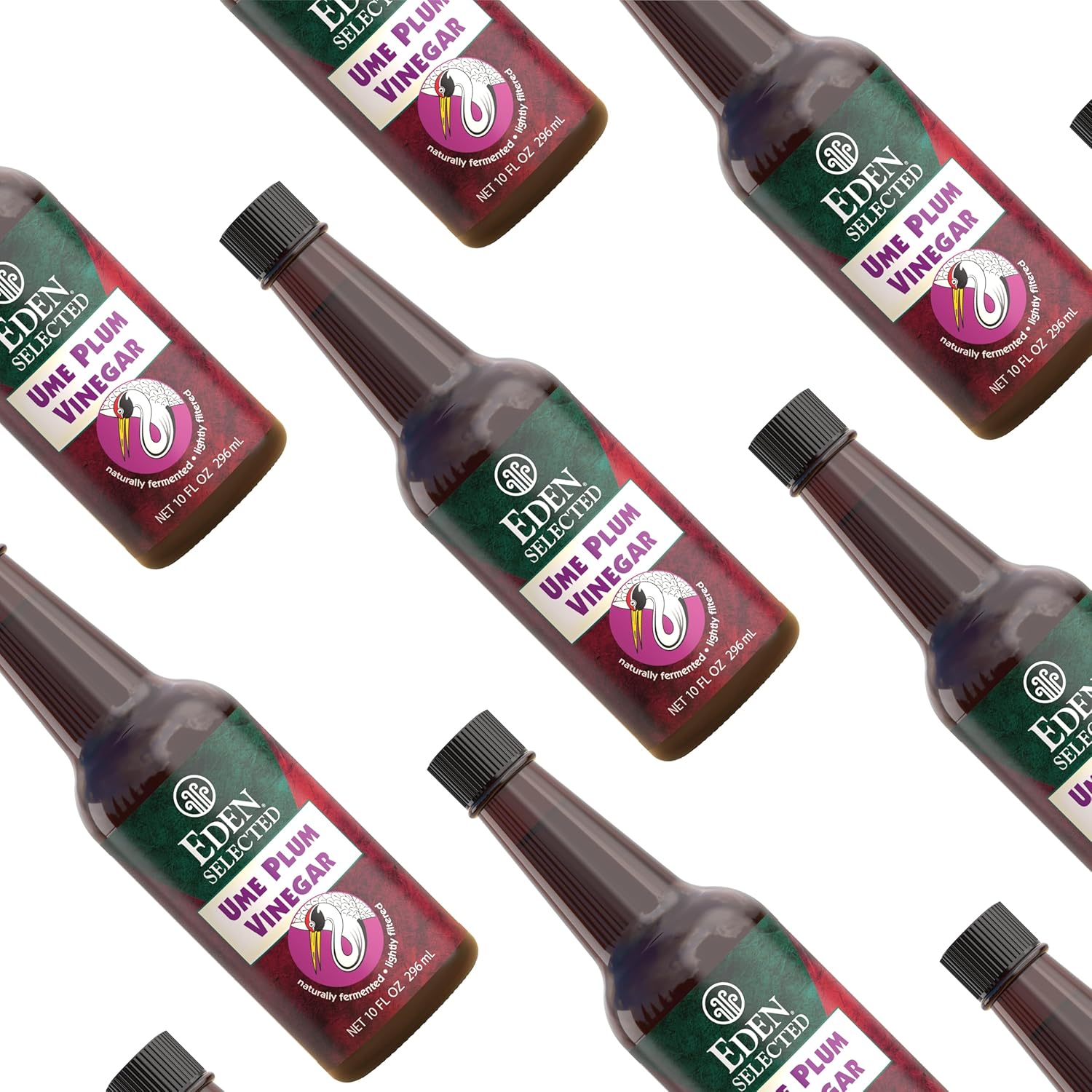 Authentic Japanese Ume Plum Vinegar - 10 Fl Oz, Traditionally Crafted for Flavor and Wellness