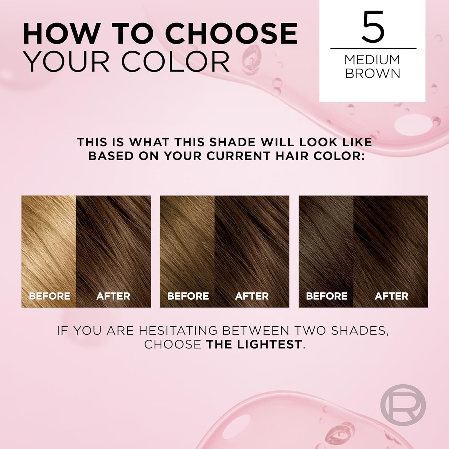Excellence Crème Permanent Hair Dye - 5 Medium Brown, Triple Care Formula with Hyaluronic Acid for 100% Gray Coverage, 1 Kit (Packaging May Vary)