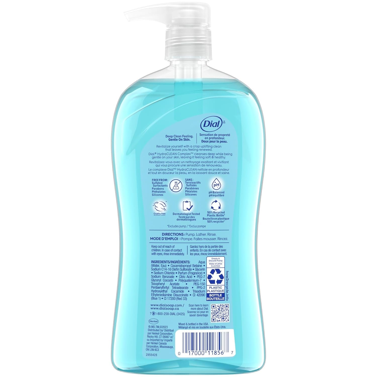 Revitalizing Spring Water Body Wash - 32 Fl Oz for a Refreshing Cleanse