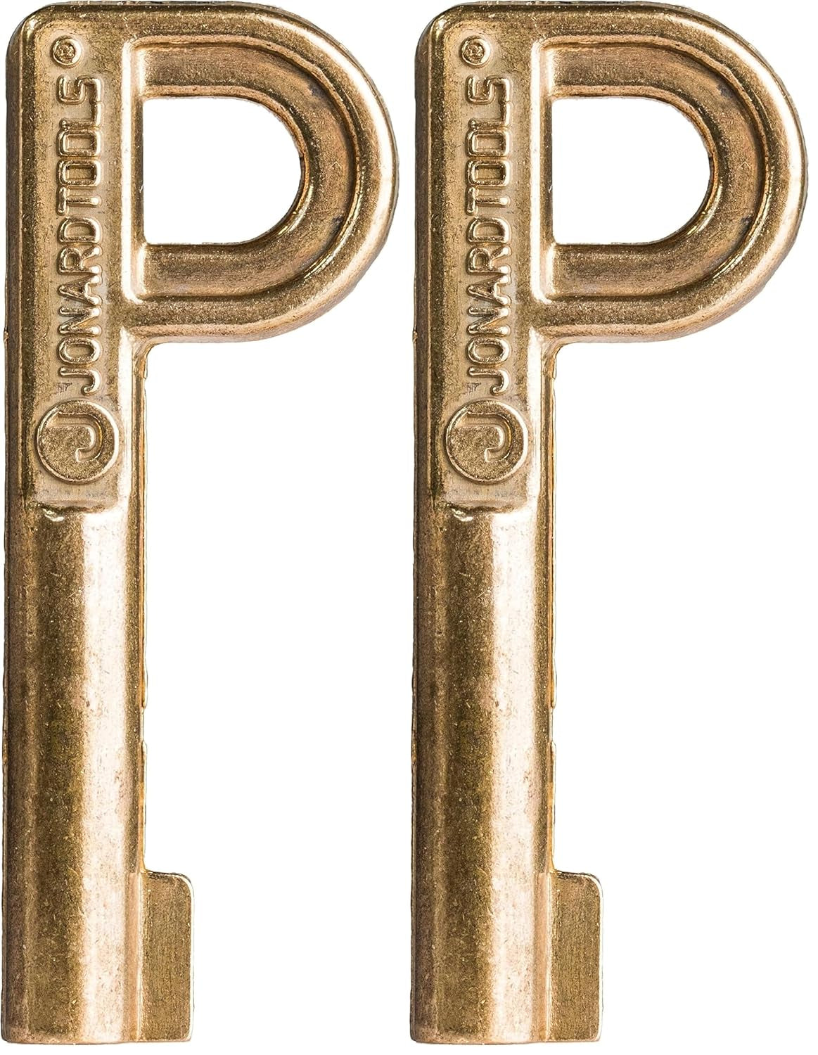 TTK-225 Brass Gold Self-Locking Pedestal Lock Key - 1 Count