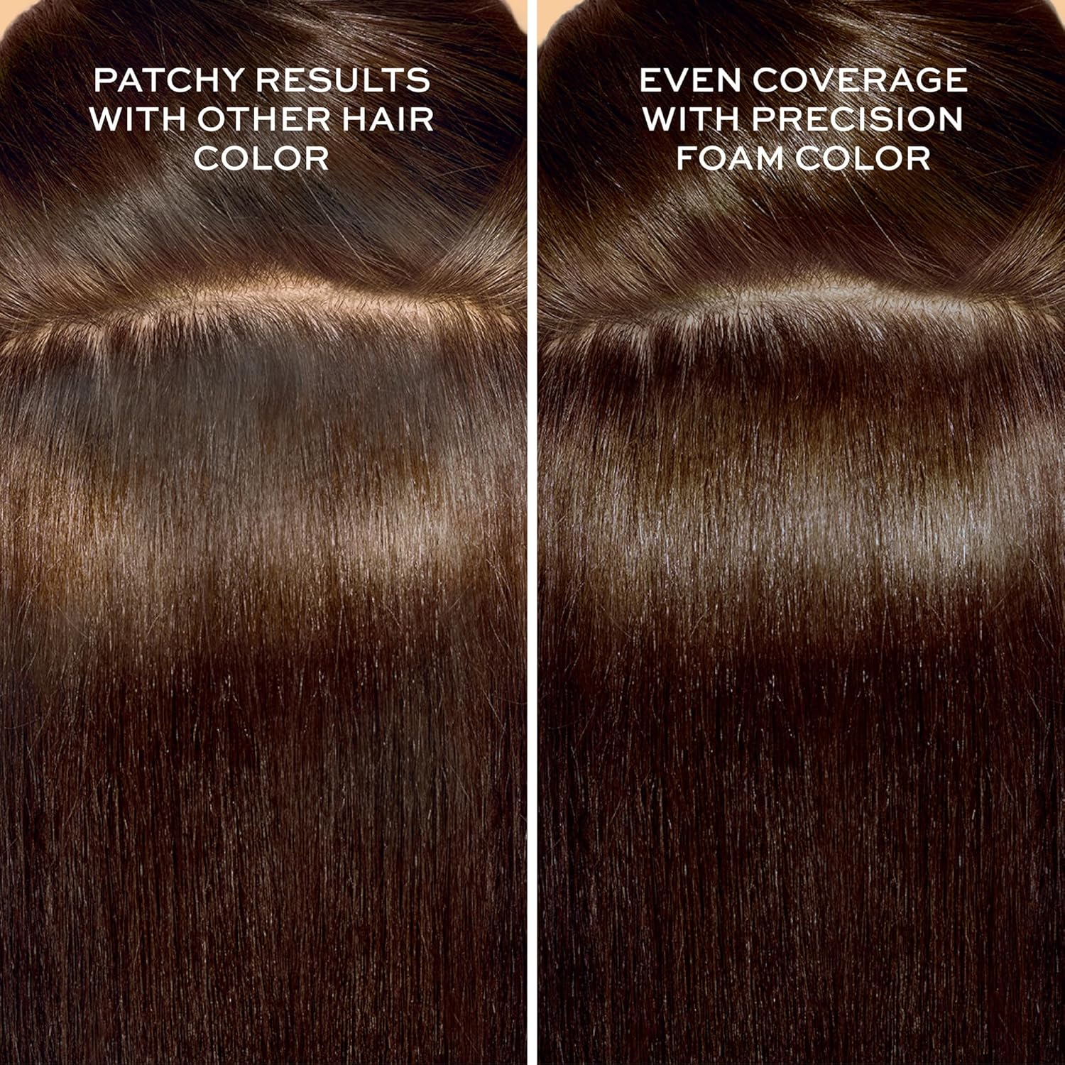 Transform Your Look with John Frieda Precision Foam Colour in Medium Natural Brown 5N - Full-Coverage, Anti-Fade Hair Color Kit for Stunning Results
