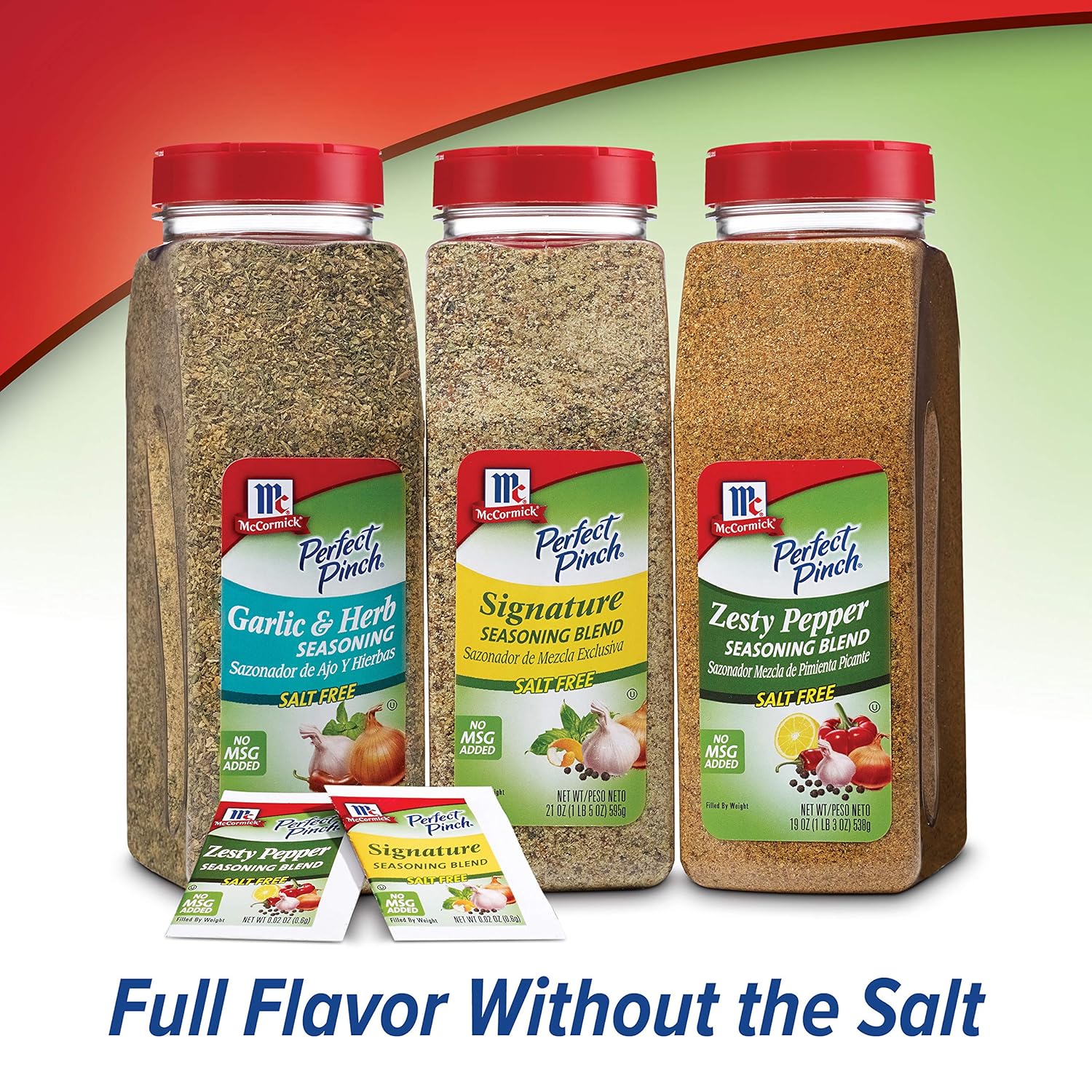 Perfect Pinch Garlic & Herb Seasoning - 19 Oz for Zesty Flavor in Chicken, Pasta, Salads & More!