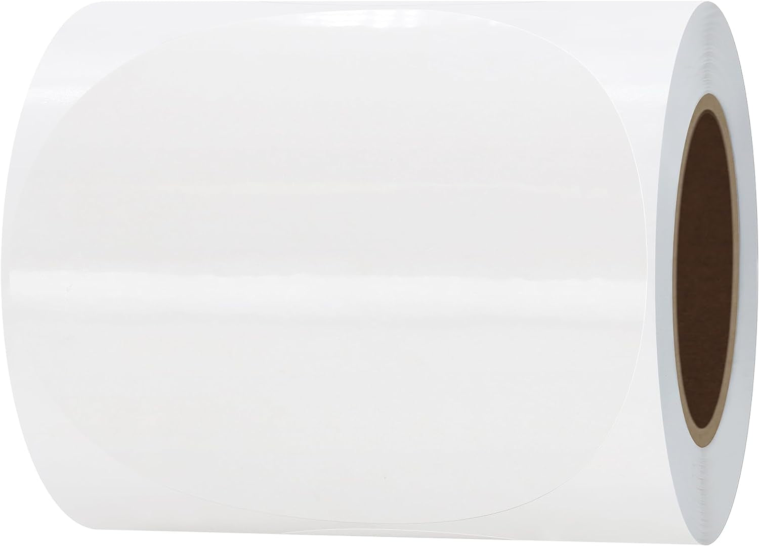 Premium 4-Inch Clear Round Seal Sticker Labels - 100 Count Roll for All Your Labeling Needs