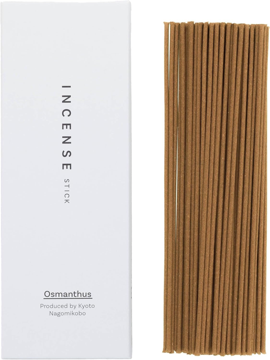 Kyoto Sandalwood Incense Sticks - Premium Japanese Temple Aroma for Relaxation & Meditation, 60 Sticks for Spiritual & Home Use by Nagomikobo