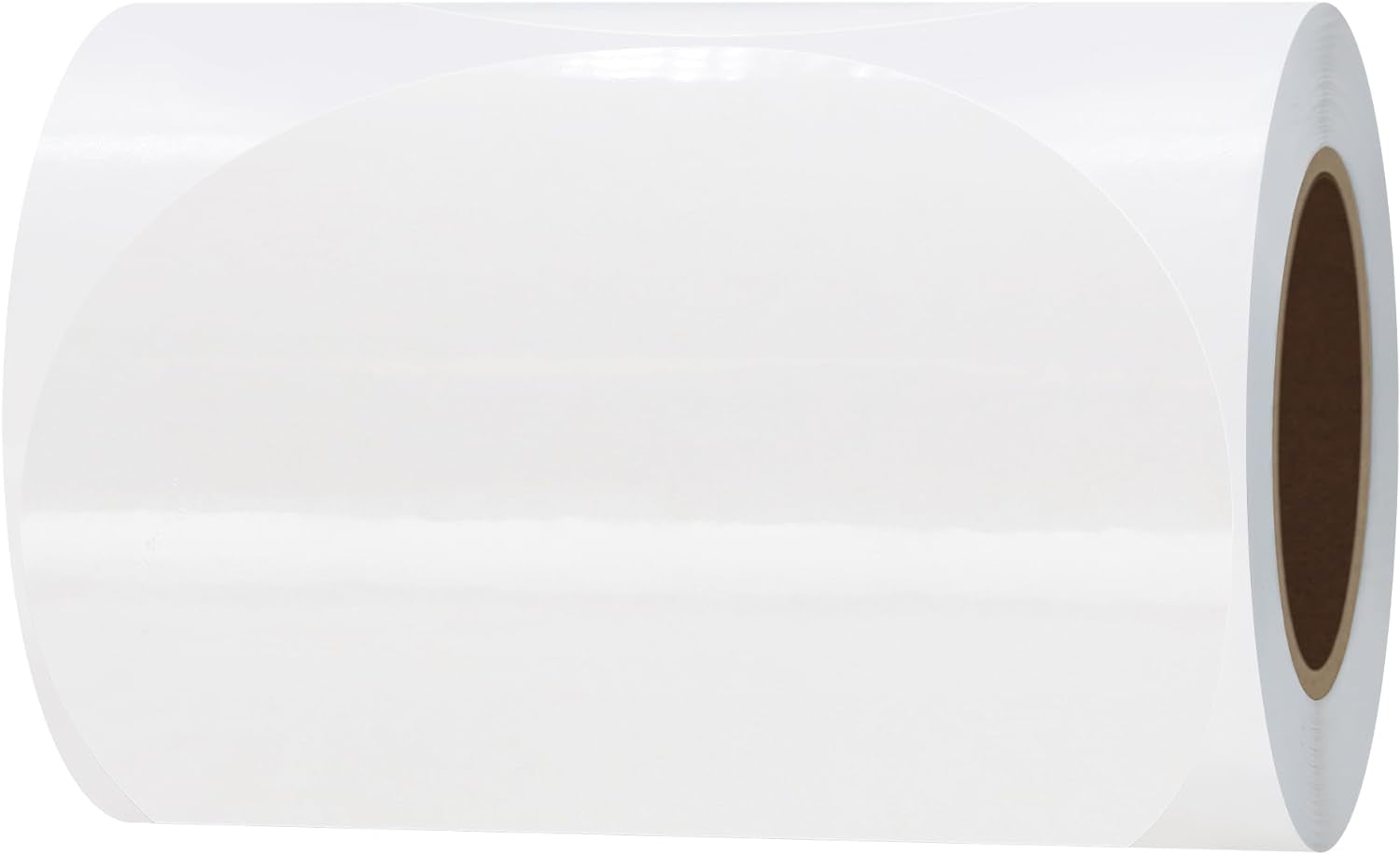 Premium 4-Inch Clear Round Seal Sticker Labels - 100 Count Roll for All Your Labeling Needs