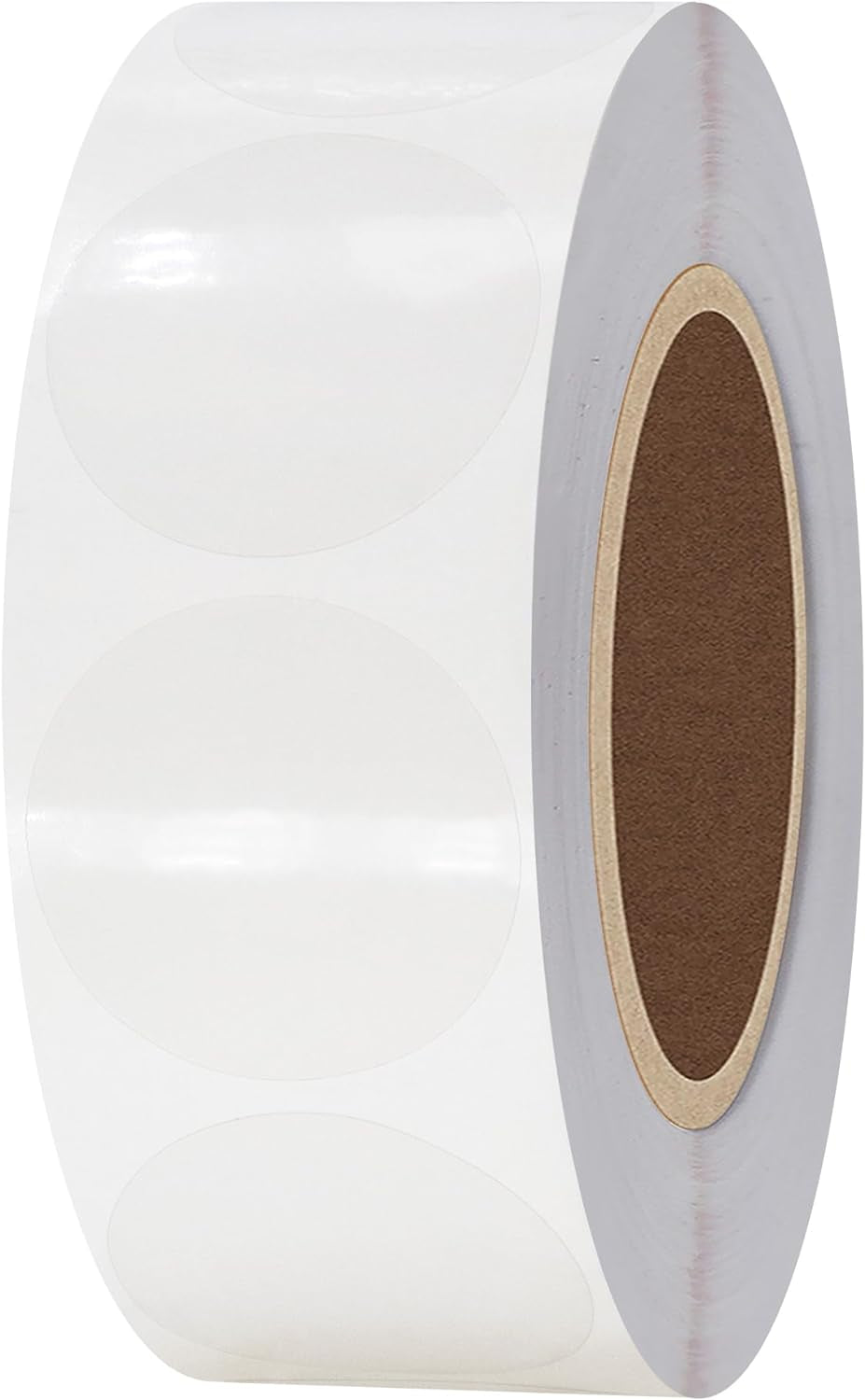 Premium 4-Inch Clear Round Seal Sticker Labels - 100 Count Roll for All Your Labeling Needs