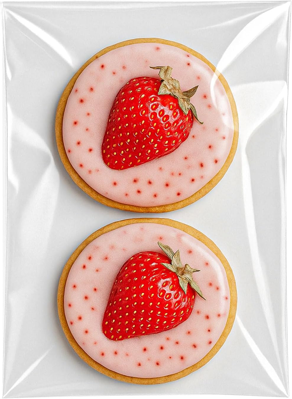 400 PCS 4x6 Inch Thick 3.2Mil Clear Self-Sealing Cellophane Bags - Resealable Cookie, Candy & Party Favor Packaging