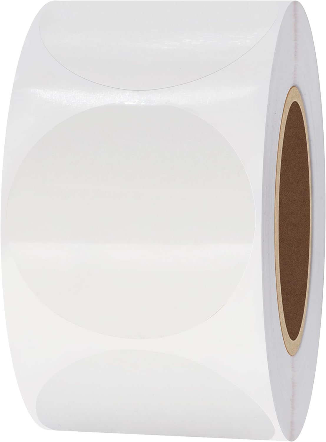 Premium 4-Inch Clear Round Seal Sticker Labels - 100 Count Roll for All Your Labeling Needs