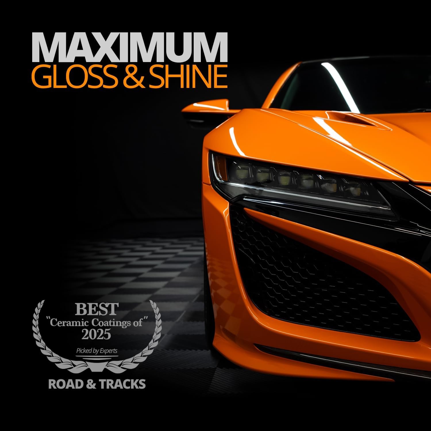 Platinum Rapid Ceramic Paint Sealant Spray - 14 Oz - Ultimate Gloss & Shine with 50 Wash Rating - Superior Hydrophobic Protection - Unmatched Slickness
